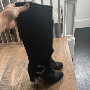 Black Knee-High Women's Boots